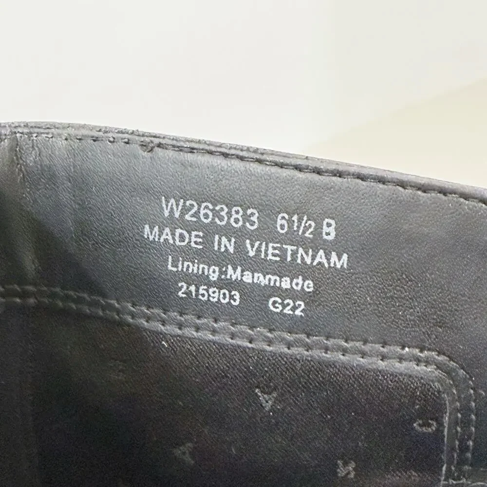 COLE HAAN Womens Greenwich Knee High Boots 6.5 M Black Leather Waterproof NWOB